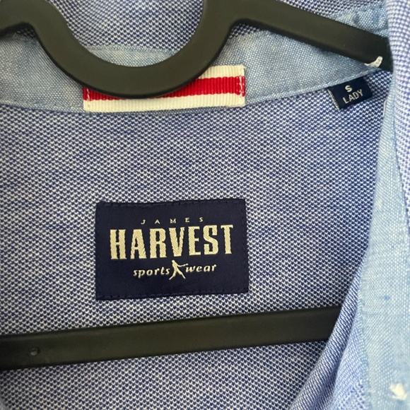 James Harvest Sportswear Larkford Lady polo Blue Size S - Picture 3 of 11